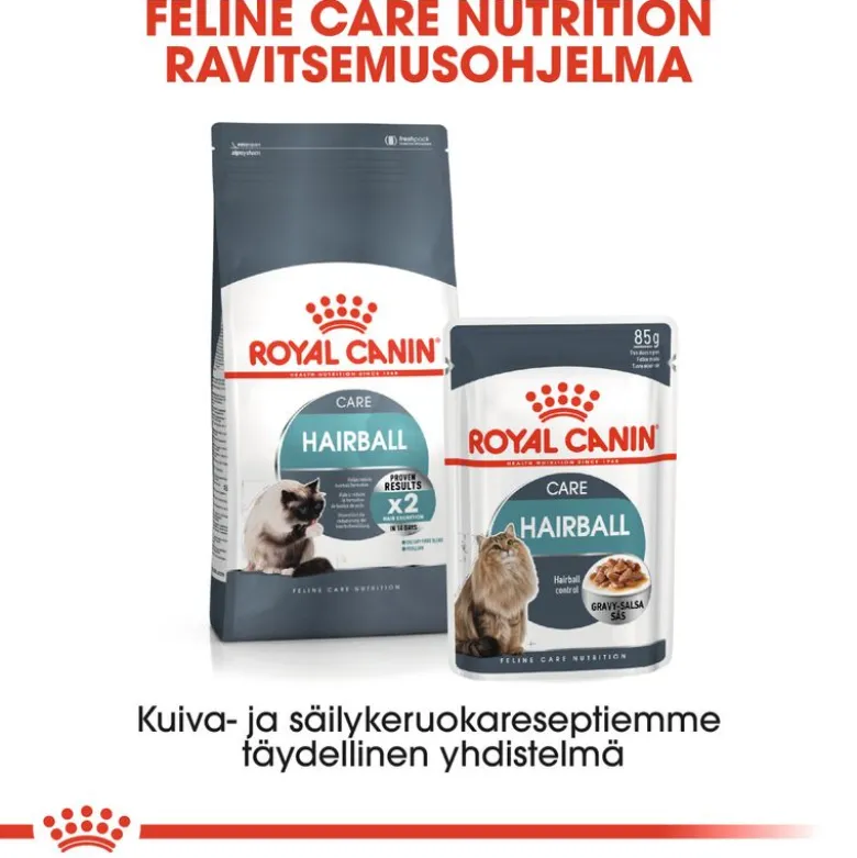 Royal Canin Hairball Care kastikkeessa