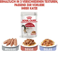 Royal Canin Instinctive kastikkeessa