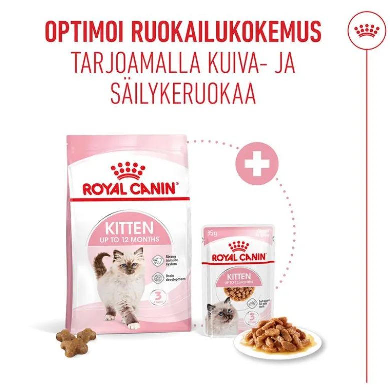 Royal Canin Kitten kastikkeessa