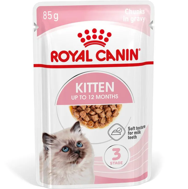 Royal Canin Kitten kastikkeessa