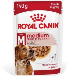 Royal Canin Medium Adult kastikkeessa