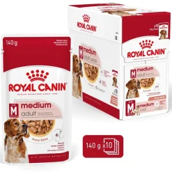 Royal Canin Medium Adult kastikkeessa