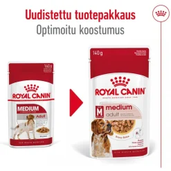 Royal Canin Medium Adult kastikkeessa