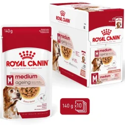 Royal Canin Medium Ageing kastikkeessa