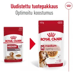 Royal Canin Medium Ageing kastikkeessa