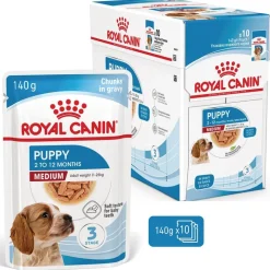 Royal Canin Medium Puppy kastikkeessa