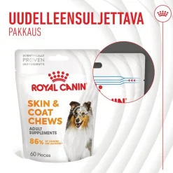 Royal Canin Skin & Coat Chews Adult Supplement