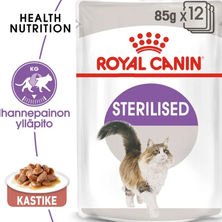 Royal Canin Sterilised kastikkeessa