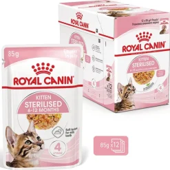 Royal Canin Sterilised Kitten kastikkeessa