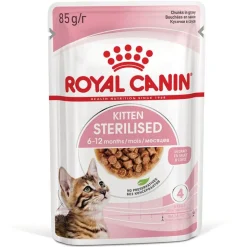Royal Canin Sterilised Kitten kastikkeessa