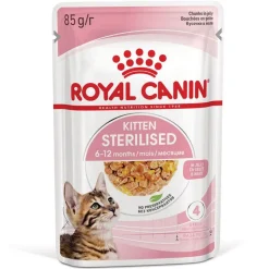 Royal Canin Sterilised Kitten kastikkeessa
