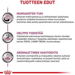 Royal Canin Veterinary Canine Renal kastikkeessa