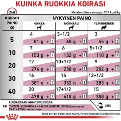 Royal Canin Veterinary Canine Early Renal kastikkeessa
