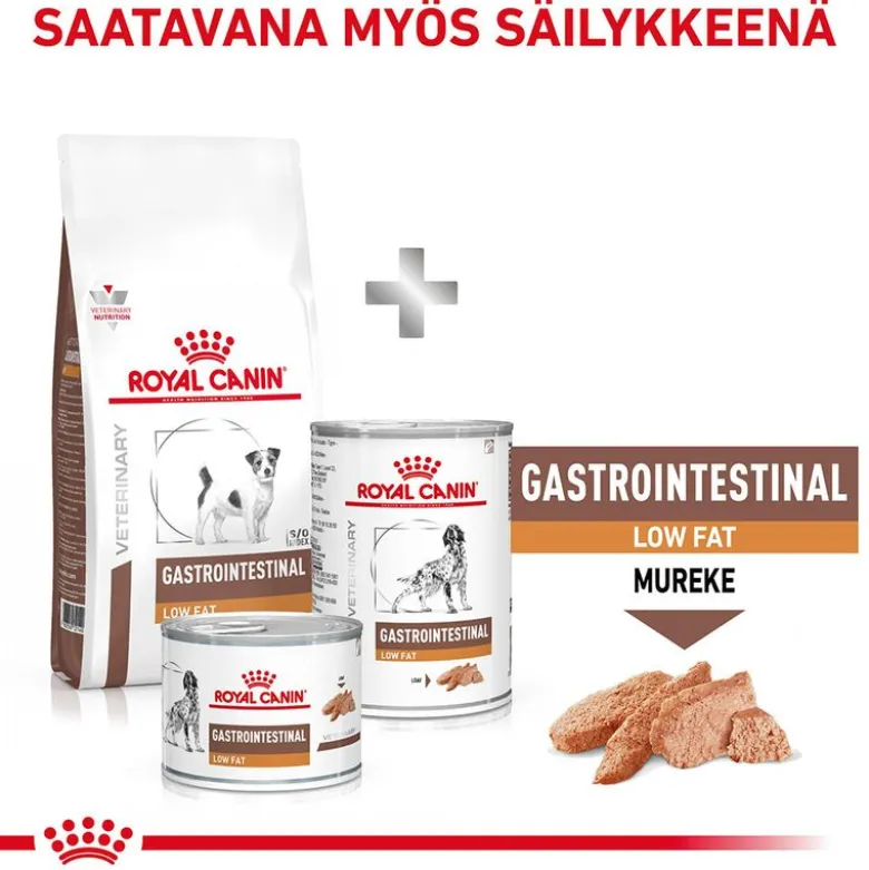 Royal Canin Veterinary Canine Gastrointestinal Low Fat pienikokoisille koirille