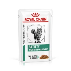 Royal Canin Veterinary Feline Satiety Weight Management kastikkeessa