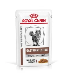 Royal Canin Veterinary Feline Gastrointestinal Moderate Calorie kastikkeessa