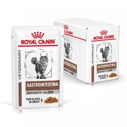 Royal Canin Veterinary Feline Gastrointestinal Moderate Calorie kastikkeessa