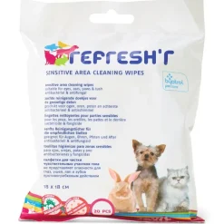Savic Refresh'r Wipes Sensitive -puhdistusliinat