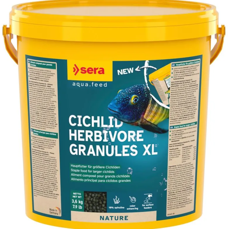 sera Cichlid Green XL Nature -raeruoka