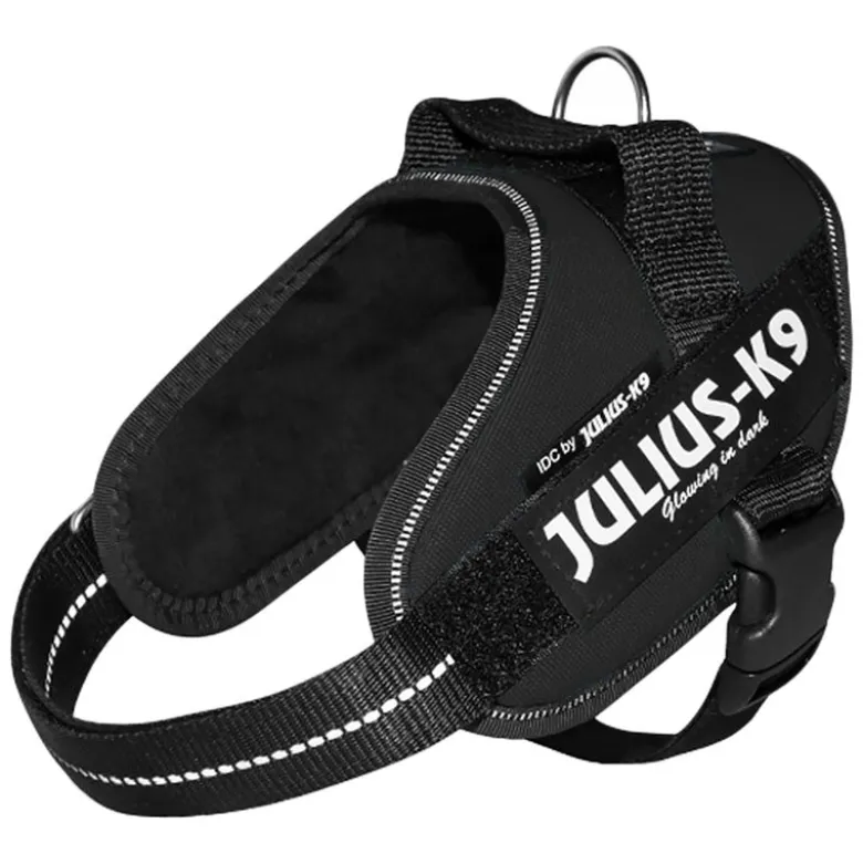 Setti: JULIUS-K9®-Power -valjaat - musta + Julius-K9 -tuplatalutushihna, kumipintainen