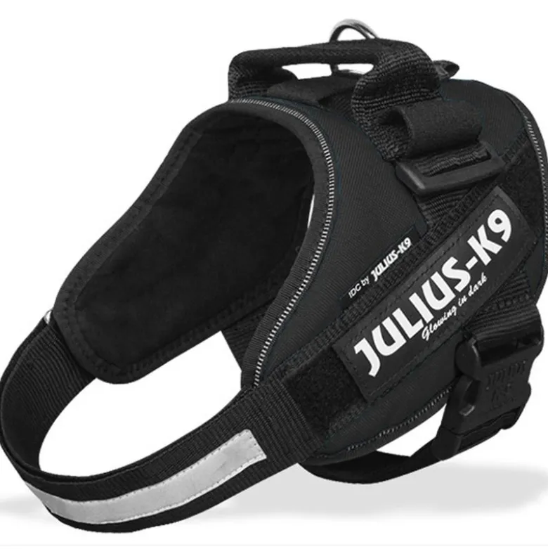 Setti: JULIUS-K9®-Power -valjaat - musta + Julius-K9 -tuplatalutushihna, kumipintainen