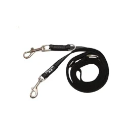 Setti: JULIUS-K9®-Power -valjaat - musta + Julius-K9 -tuplatalutushihna, kumipintainen