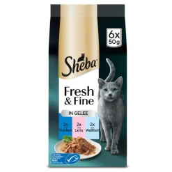 Sheba Fresh & Fine Fresh Pouches -säästöpakkaus 72 x 50 g