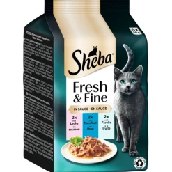 Sheba Fresh & Fine Fresh Pouches -säästöpakkaus 72 x 50 g