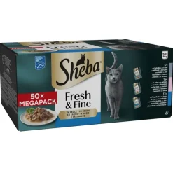 Sheba Fresh & Fine -tuorepussit 50 x 50 g