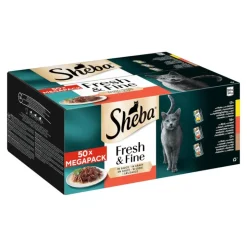 Sheba Fresh & Fine -tuorepussit 50 x 50 g