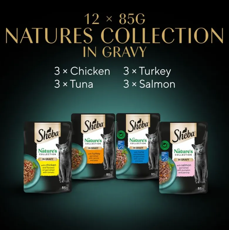 Sheba Nature's Collection in Sauce 12 x 85 g