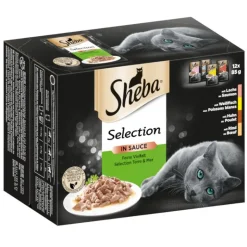 Sheba Selection Pouches -säästöpakkaus 48 x 85 g