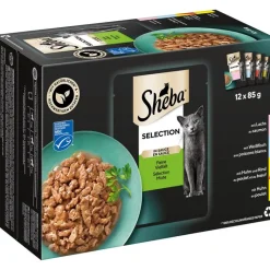 Sheba Selection Pouches -säästöpakkaus 48 x 85 g