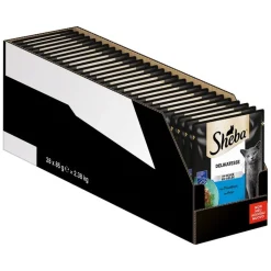 Sheba-tuorepussilajitelmat säästöpakkauksessa 56 x 85 g