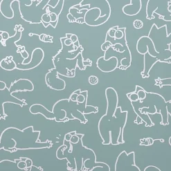 Simon's Cat -kupinalusta, turkoosi