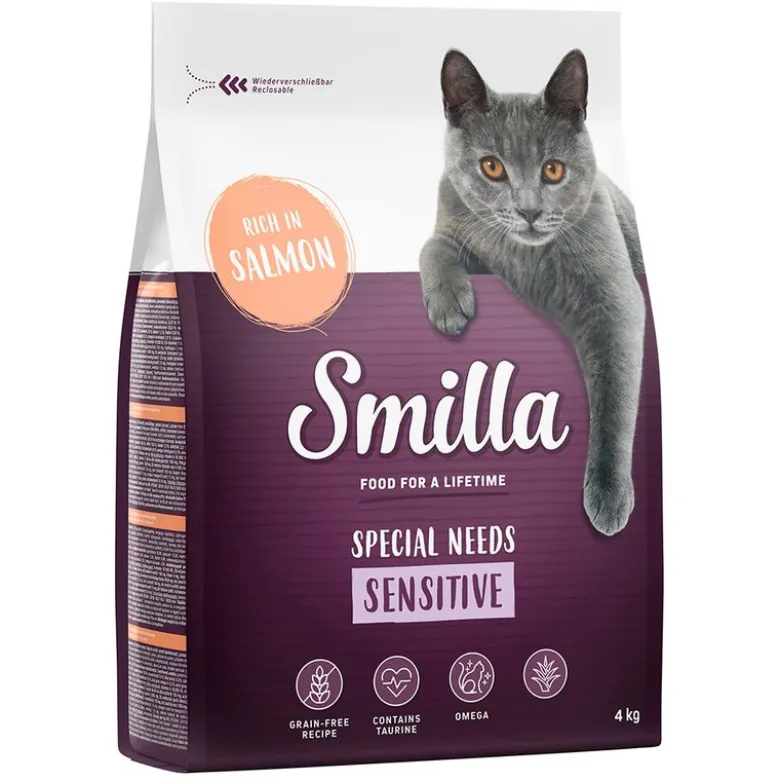 Smilla Adult Sensitive Grain Free, lohi