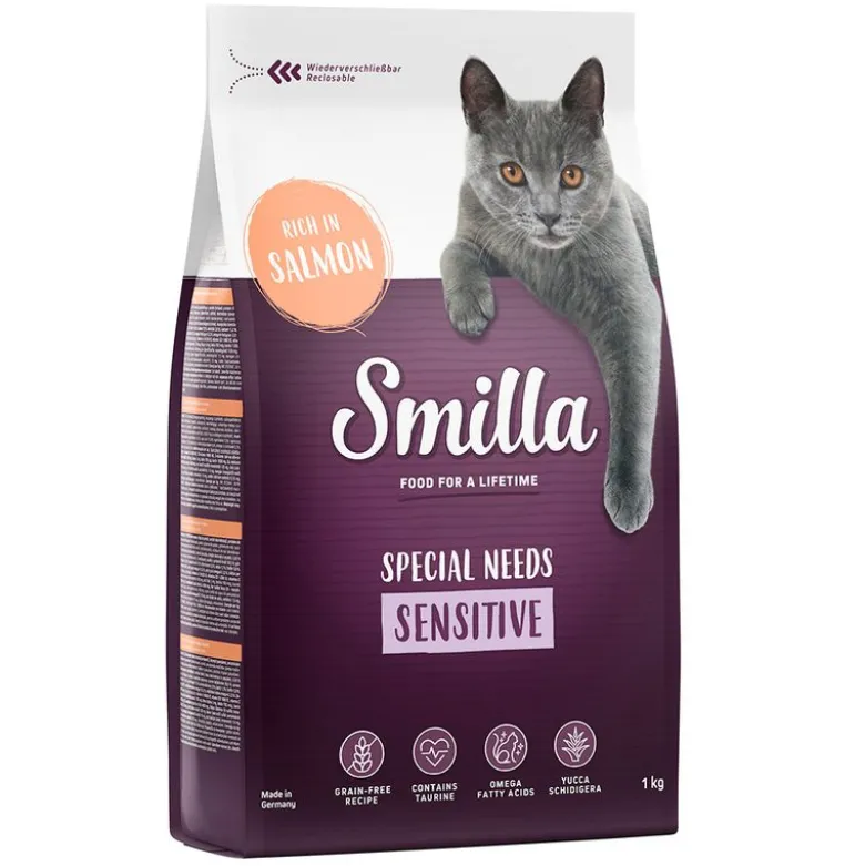 Smilla Adult Sensitive Grain Free, lohi
