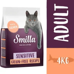 Smilla Adult Sensitive Grain Free, lohi