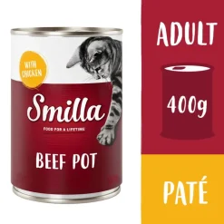 Smilla-nautapata -säästöpakkaus 24 x 400 g