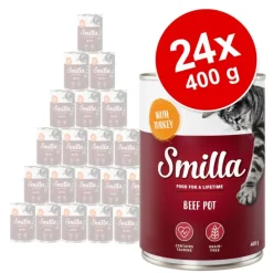 Smilla-nautapata -säästöpakkaus 24 x 400 g