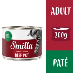 Smilla-nautapata -säästöpakkaus 24 x 200 g