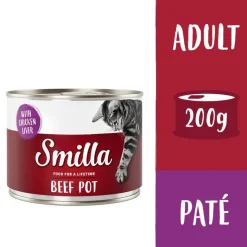 Smilla-nautapata -säästöpakkaus 24 x 200 g