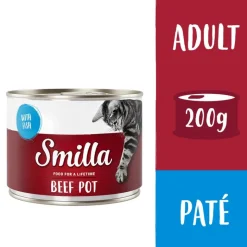 Smilla-nautapata -säästöpakkaus 24 x 200 g