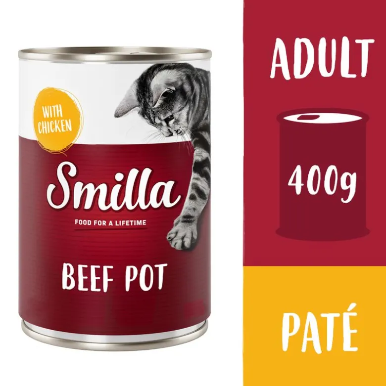 Smilla-nautapata 6 x 400 g