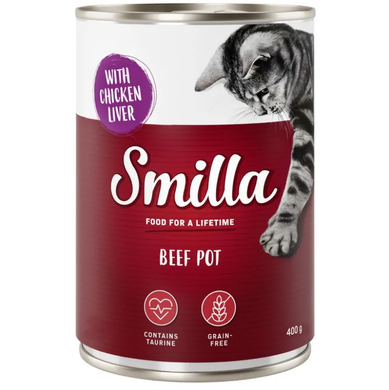 Smilla-nautapata 6 x 400 g