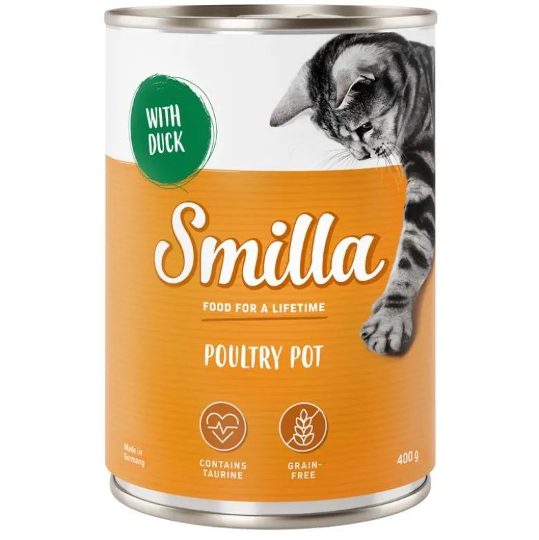 Smilla-siipikarjapata -kokeilupakkaus, 4 makua