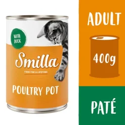 Smilla-siipikarjapata -säästöpakkaus 24 x 400 g