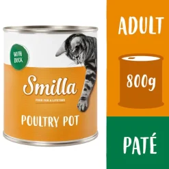 Smilla-siipikarjapata -säästöpakkaus 24 x 800 g
