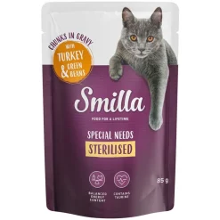 Smilla Sterilised -palat ja kasvikset
