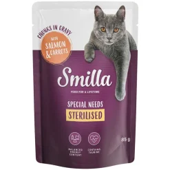 Smilla Sterilised -palat ja kasvikset